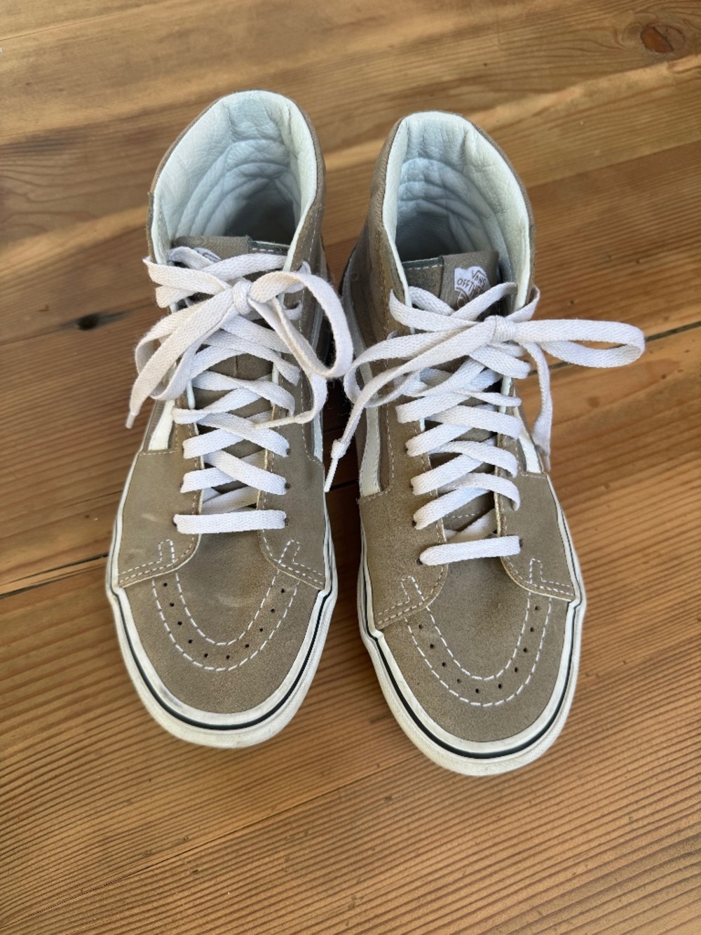 Vans Sk8-Hi Tan Suede